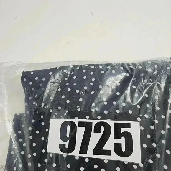 Chico's Polka Dot Tank Top Women's 2/ L Chiffon Layer Slit side 9725 - Picture 8 of 8